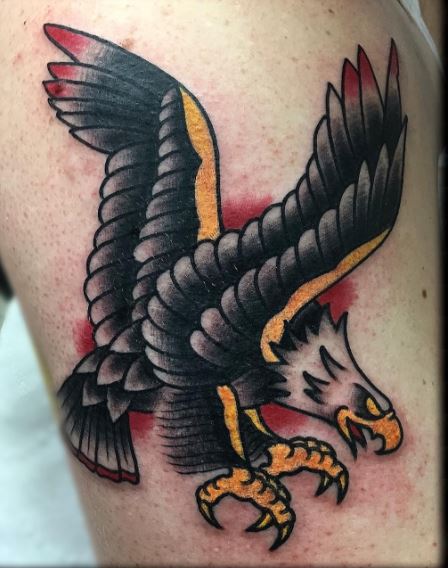 Tatuaje de águila en el brazo 5