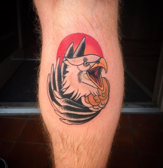 Tatuaje de águila en el brazo 27