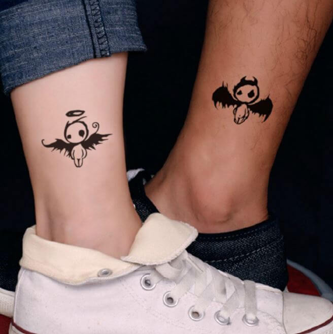 Pequeños Tatuajes De Ángel Para Hombres