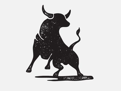 Pequeños diseños de tatuajes de toros simples (71)
