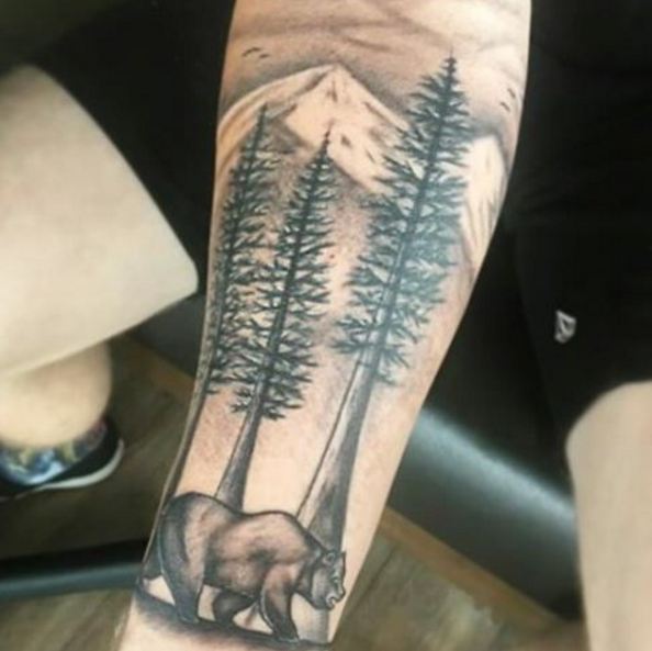 Ideas de tatuajes de oso de California