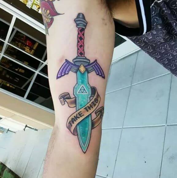 Tatuajes De Zelda Coloridos