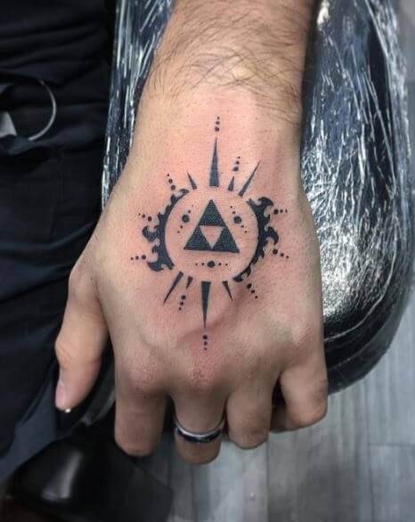 Tatuajes De Zelda En La Mano