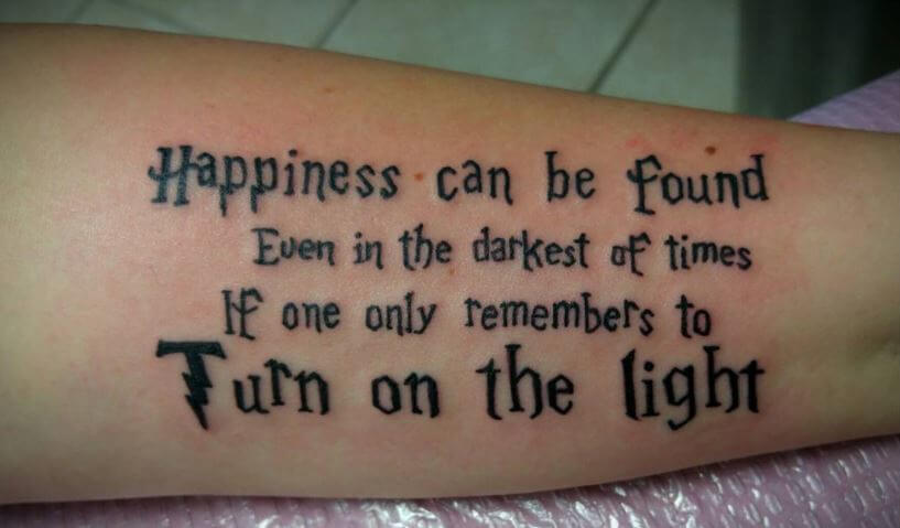Tatuajes De Harry Potter