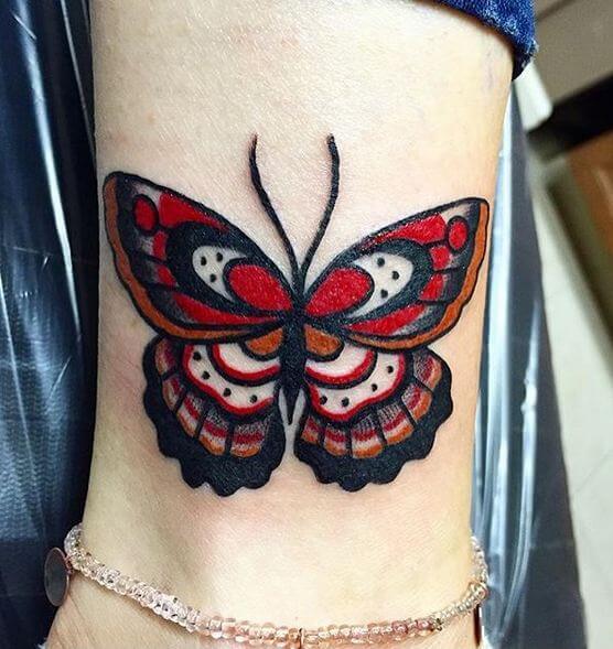 Tatuajes Femeninos De Mariposa