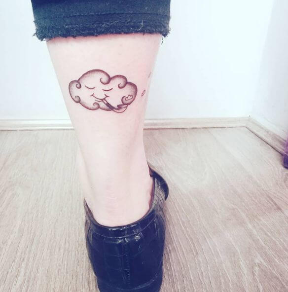 Tatuajes Femeninos De Nube