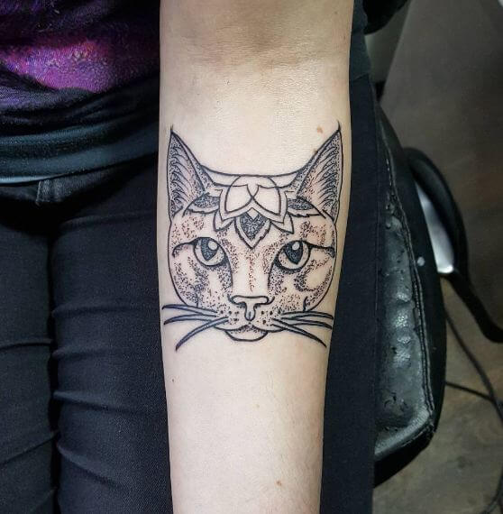 Ideas de tatuajes femeninos de Dotty Cat