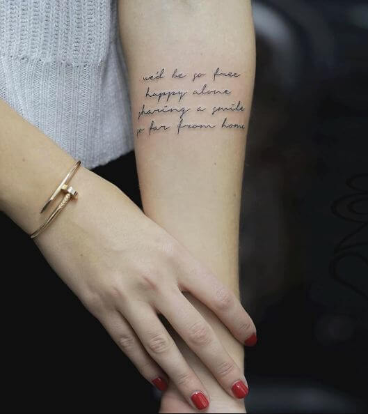 Frases Elegantes Tatuajes Femeninos