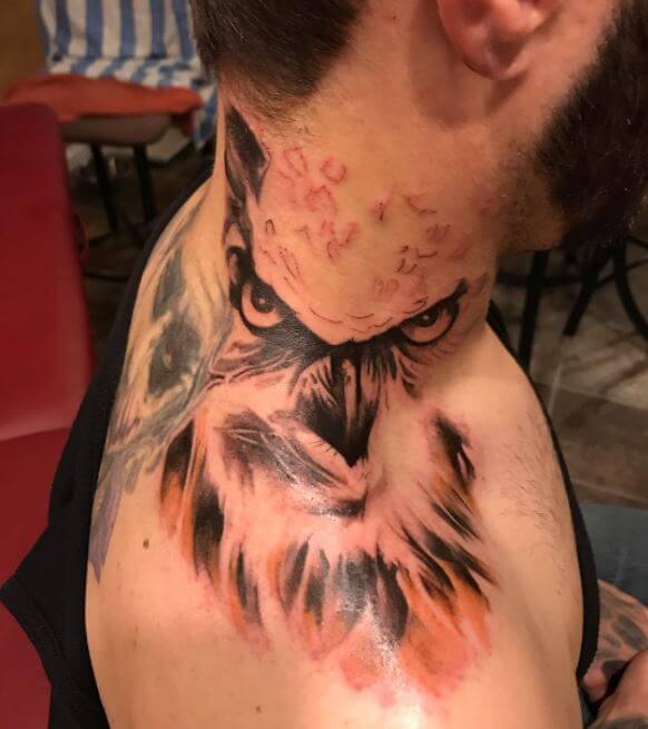 Tatuaje De Búho