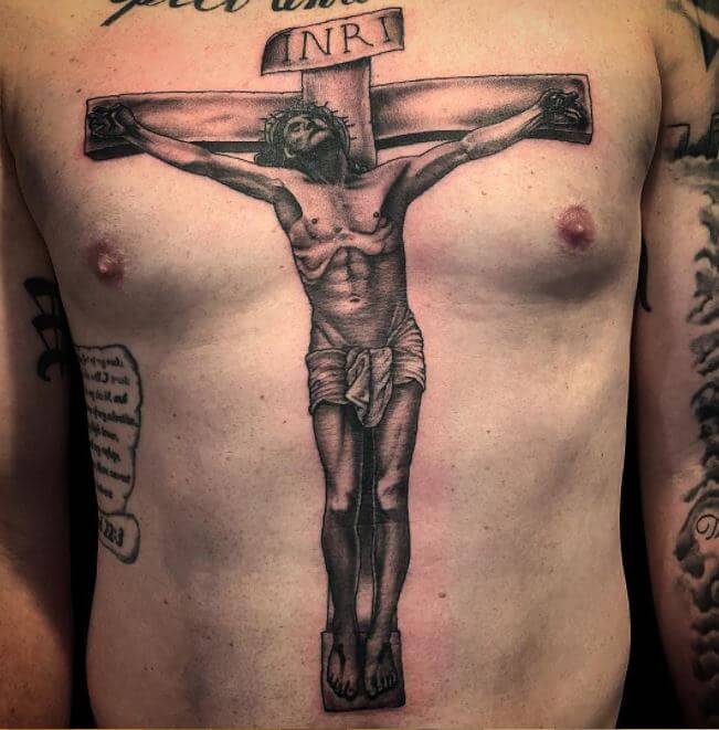 Tatuajes Cristianos En El Pecho