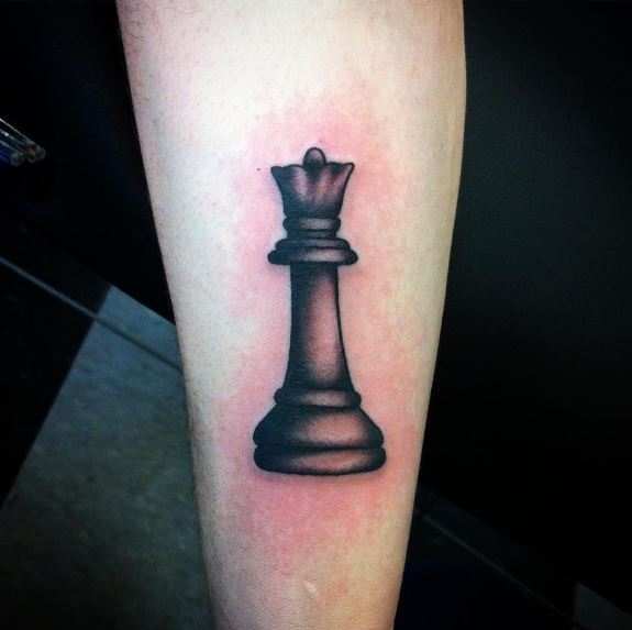 Ideas y diseños de tatuajes de peones de ajedrez