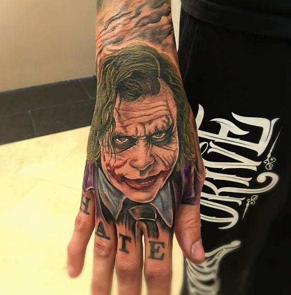 Tatuajes En La Mano De Joker