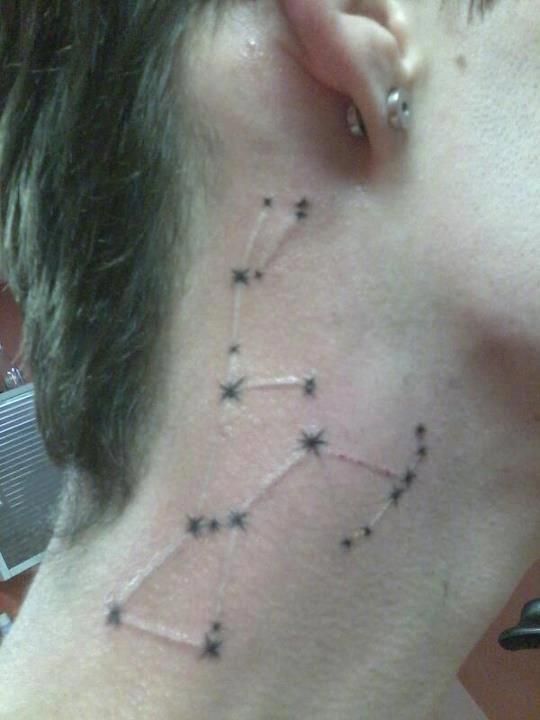 Orion Constellation Hunter Belt Nebula Diseños de tatuajes Ideas (20)