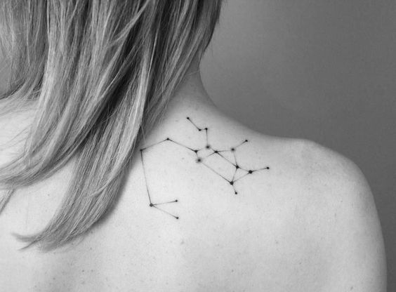 Orion Constellation Hunter Belt Nebula Diseños de tatuajes Ideas (42)
