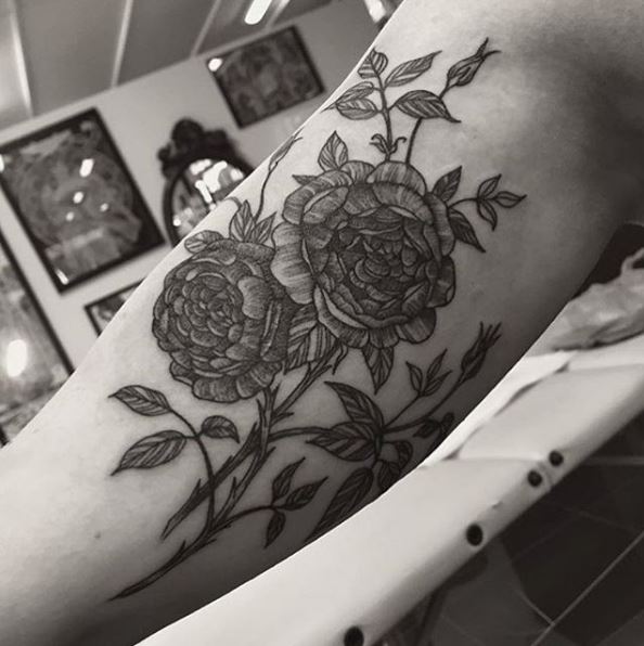 Fotos De Stock De Tatuajes Florales