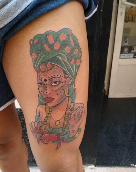 Cultura africana del tatuaje