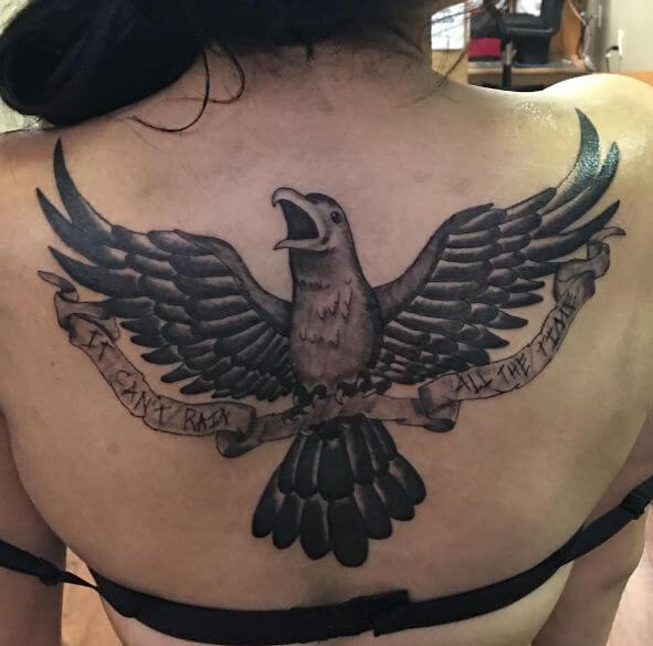 Tatuajes De Cuervos En La Espalda