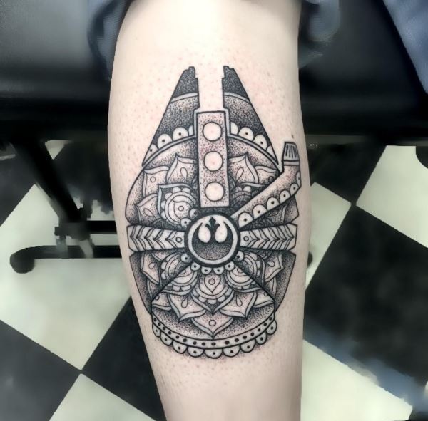 El mejor diseño e ideas de tatuajes de Star Wars 2017