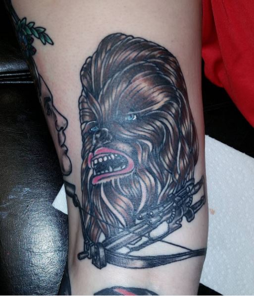 Ideas de tatuajes de Chewbacca de Star Wars