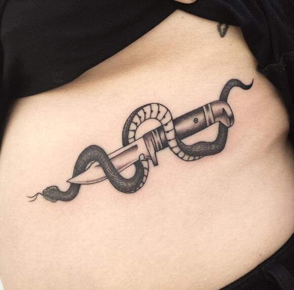 Tatuajes De Serpientes Tradicionales Americanos