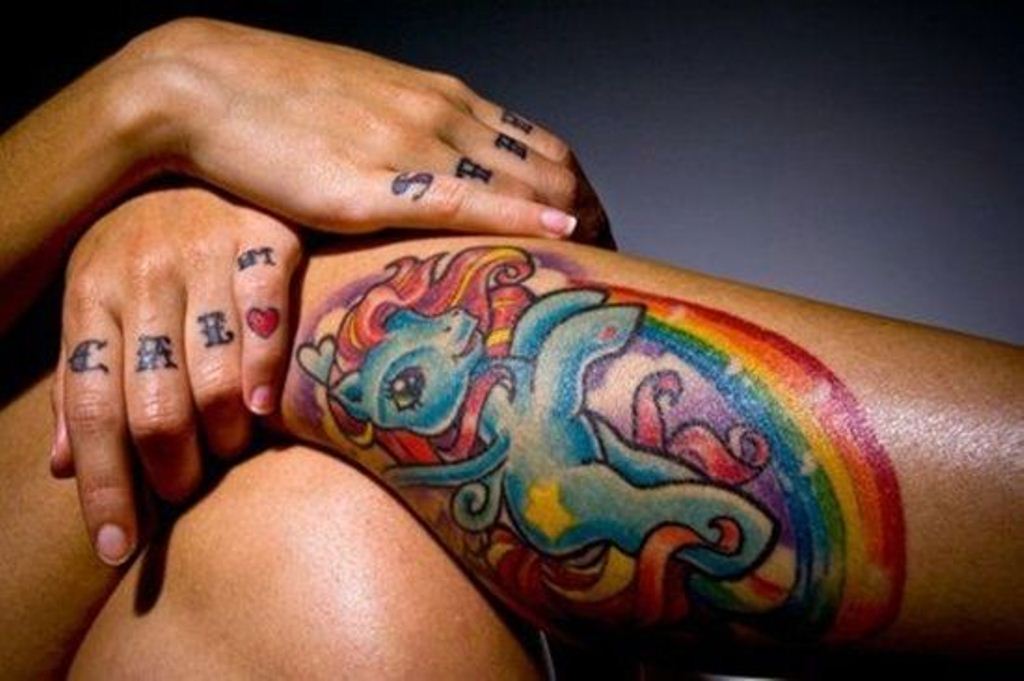 34 imágenes de tatuajes de arcoíris