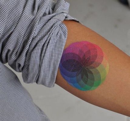 Diseños de tatuajes de arcoíris (36)