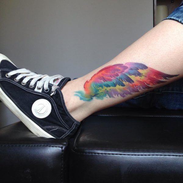 Diseños de tatuajes de arcoíris (53)
