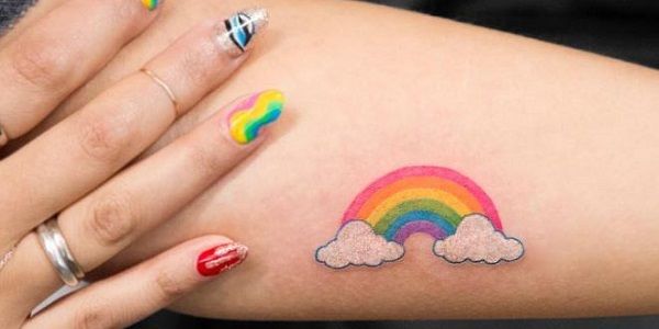 Diseños de tatuajes de arcoíris (71)