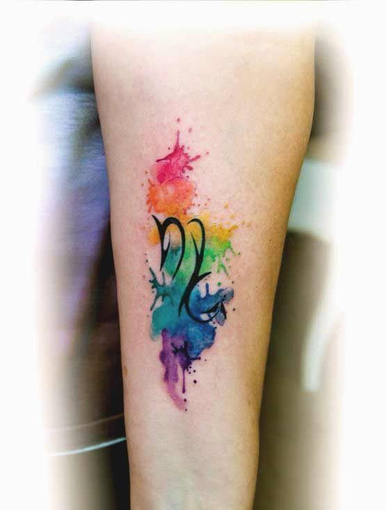 Diseños de tatuajes de arcoíris (74)