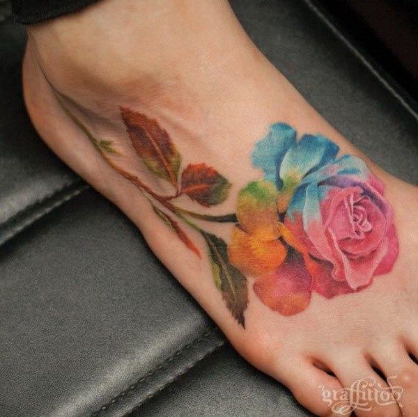 Diseños de tatuajes de arcoíris (81)