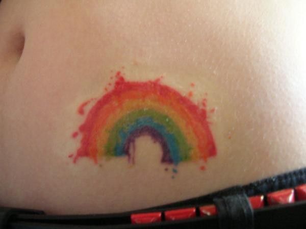 Diseños de tatuajes de arcoíris (91)