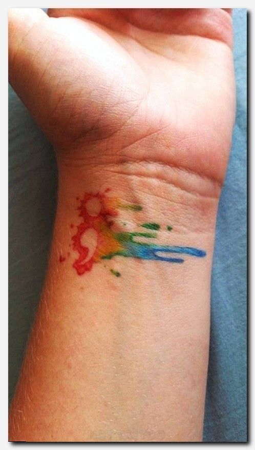 Diseños de tatuajes de arcoíris (98)