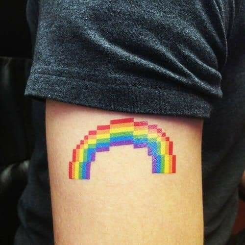 Diseños de tatuajes de arcoíris (103)