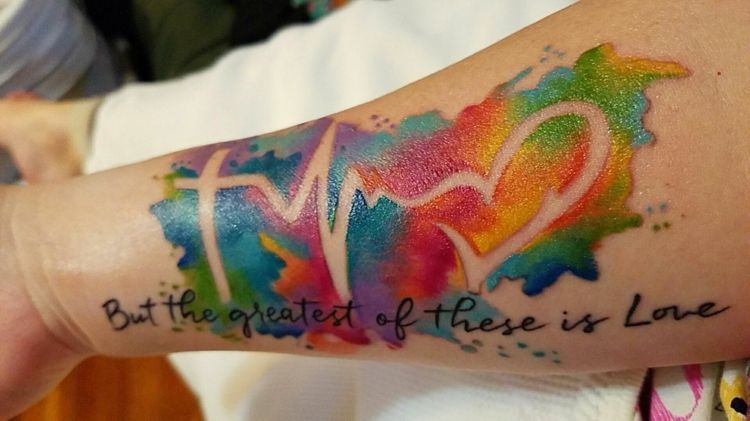 Diseños de tatuajes de arcoíris (106)
