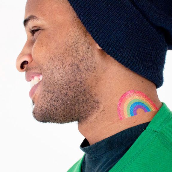 Diseños de tatuajes de arcoíris (105)