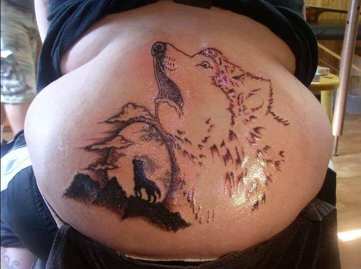 Peores Tatuajes De Lobo