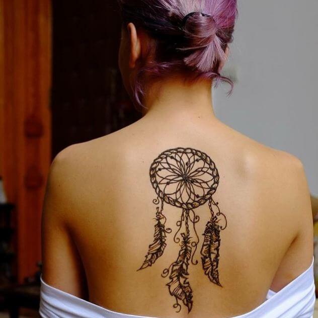 Atrapasueños Tatuaje De Henna