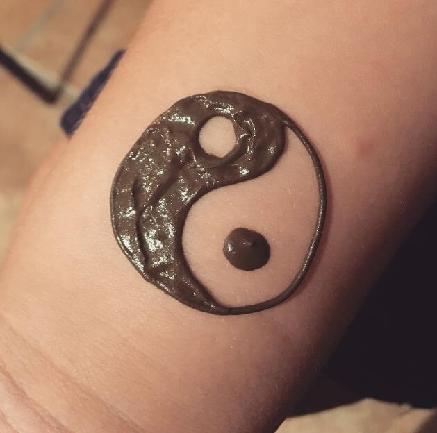 Tatuajes De Henna Yin Yang