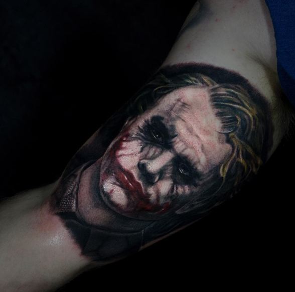 Tatuajes De Bíceps De Batman Joker