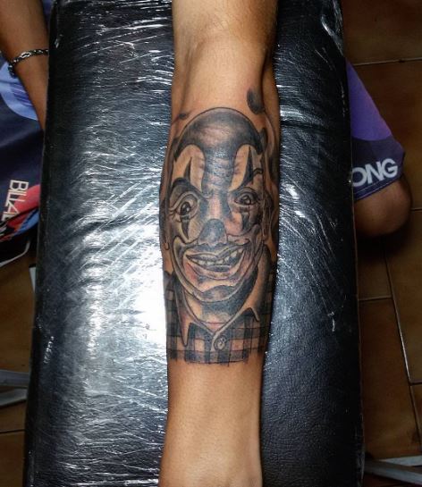 Diseño e ideas de tatuajes de Gangsta Joker