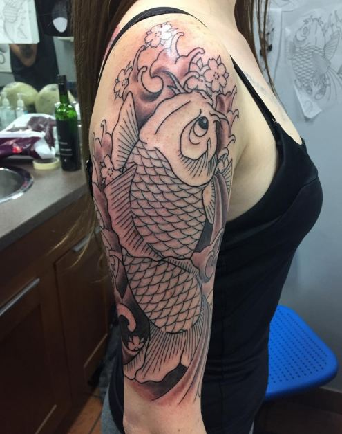 Tatuajes De Pez Koi