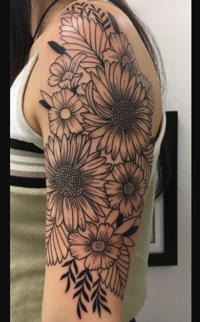 Tatuajes De Flores De Sol