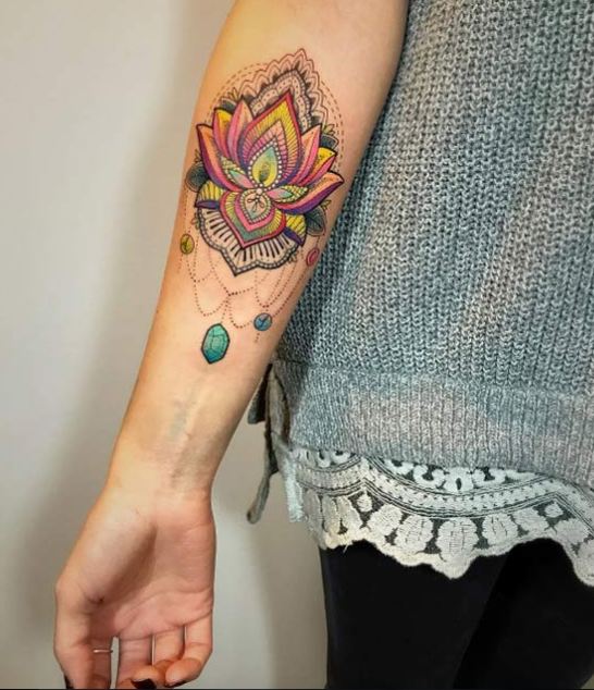 Los mejores tatuajes mágicos de la flor de loto
