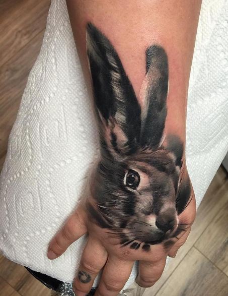 Los mejores tatuajes de conejos realistas
