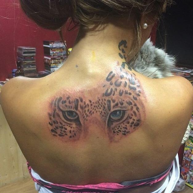 Tatuajes De Tigre En La Espalda