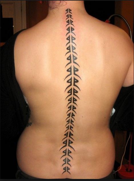 Significado del tatuaje de la columna vertebral de Karrueche