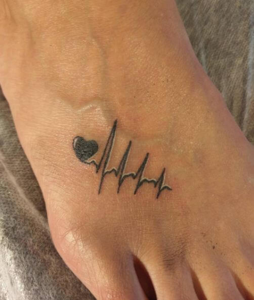 Tatuajes Del Ritmo Del Corazón