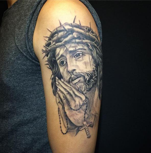 Fabuloso diseño e ideas de tatuajes de Jesús