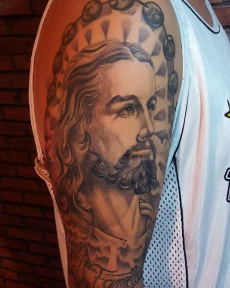 Tatuajes De Jesús En El Bíceps