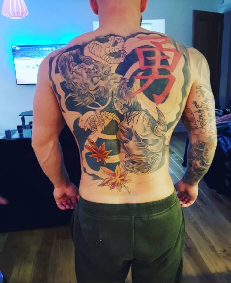 Ideas de tatuajes en la espalda completa para hombres